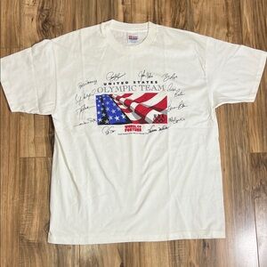 Vintage USA Olympic Team Shirt Mens XL  ( 46-48)